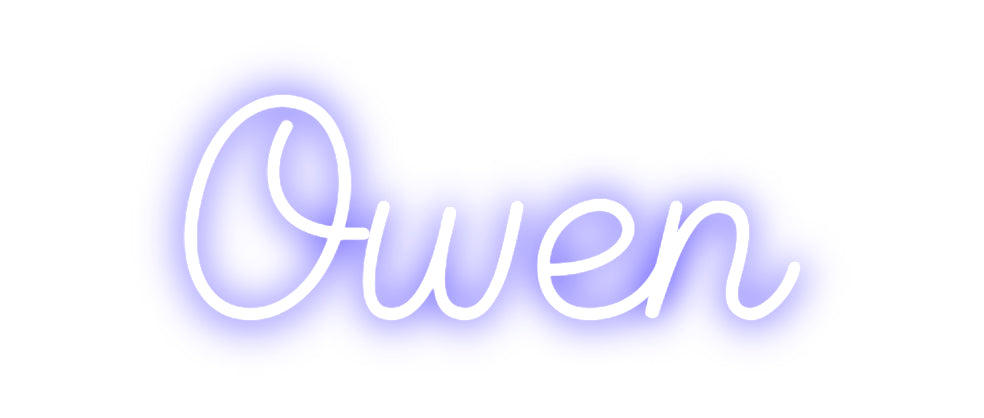 Custom Neon Sign Online Editor Owen