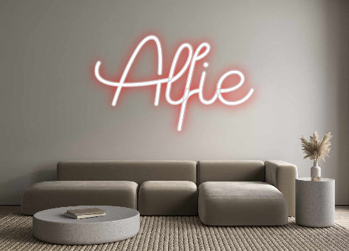 Custom Neon Sign Online Editor Alfie