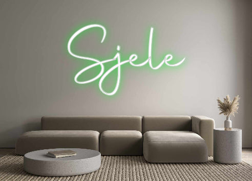 Custom Back Lit Neon Sign Online Editor Sjele