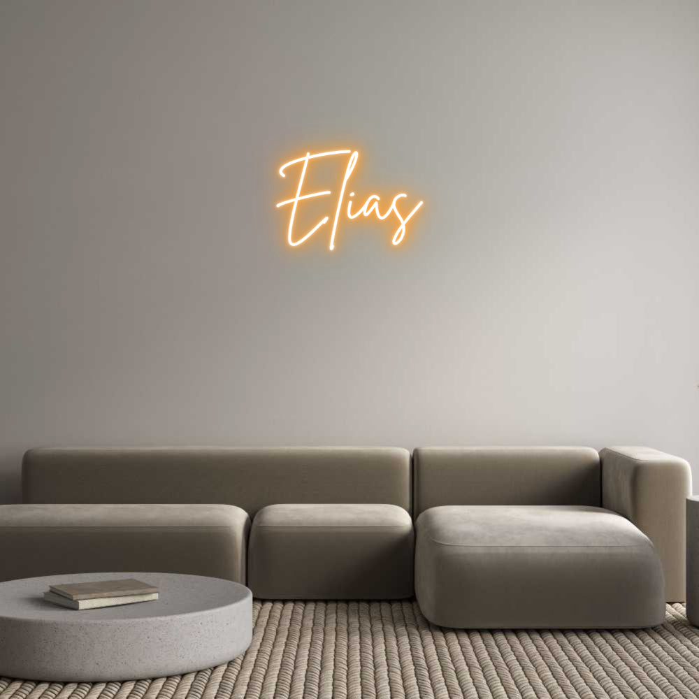 Custom Neon Sign Online Editor Elias