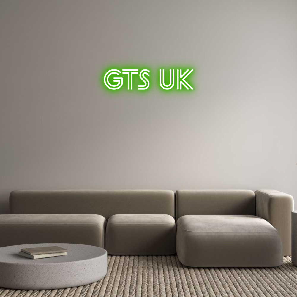 Custom Neon Sign Online Editor GTS UK