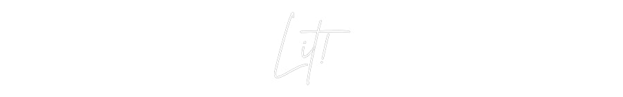 Custom Back Lit Neon Sign Online Editor Lit!