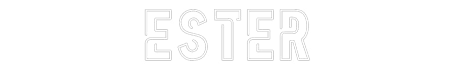 Custom Back Lit Neon Sign Online Editor ester