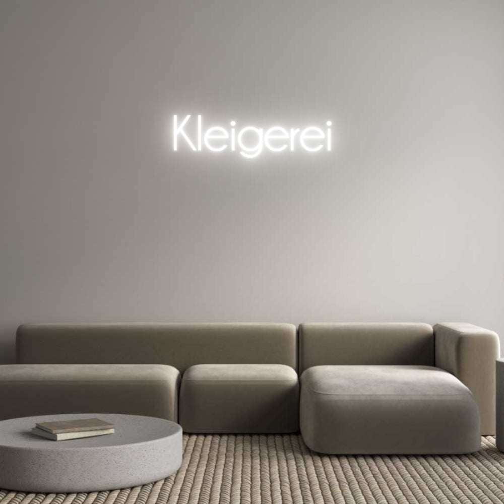 Custom Neon Sign Online Editor Kleigerei