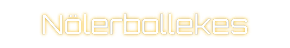 Custom Back Lit Neon Sign Online Editor Nölerbollekes