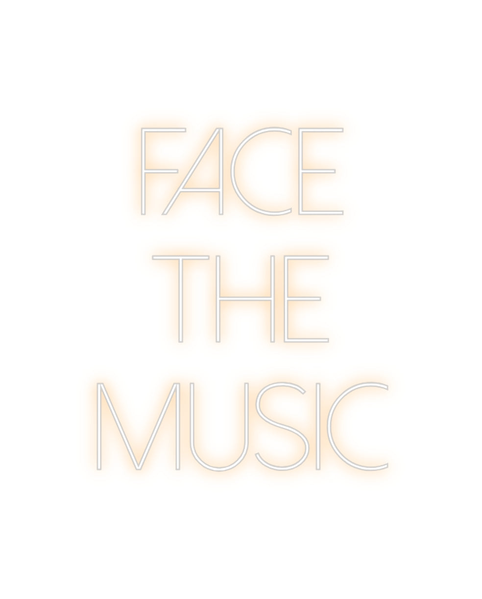 Custom Neon Sign Online Editor FACE
THE
MU...
