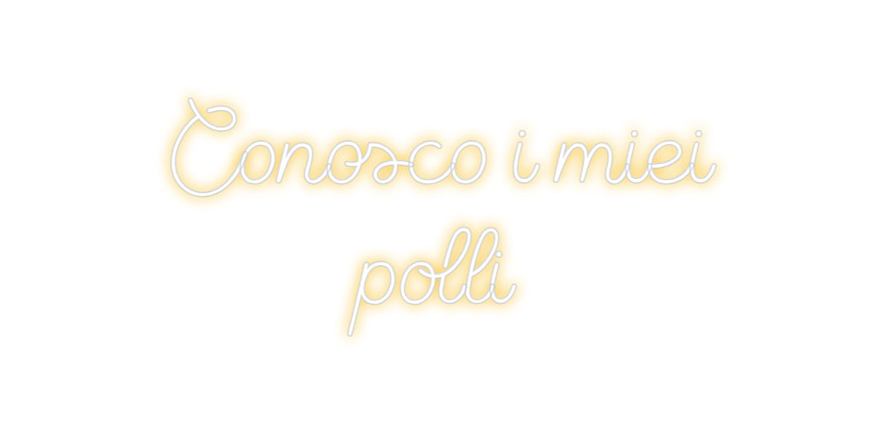 Custom Back Lit Neon Sign Online Editor Conosco i mie...