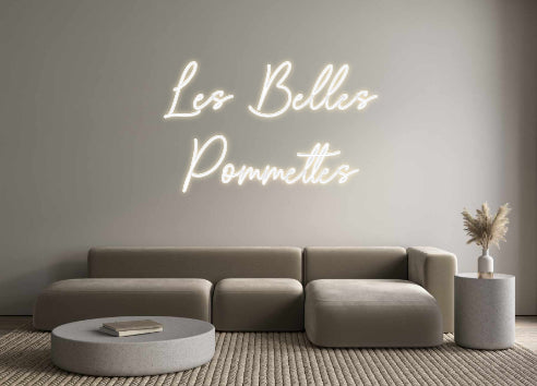 Custom Neon Sign Online Editor Les Belles
P...