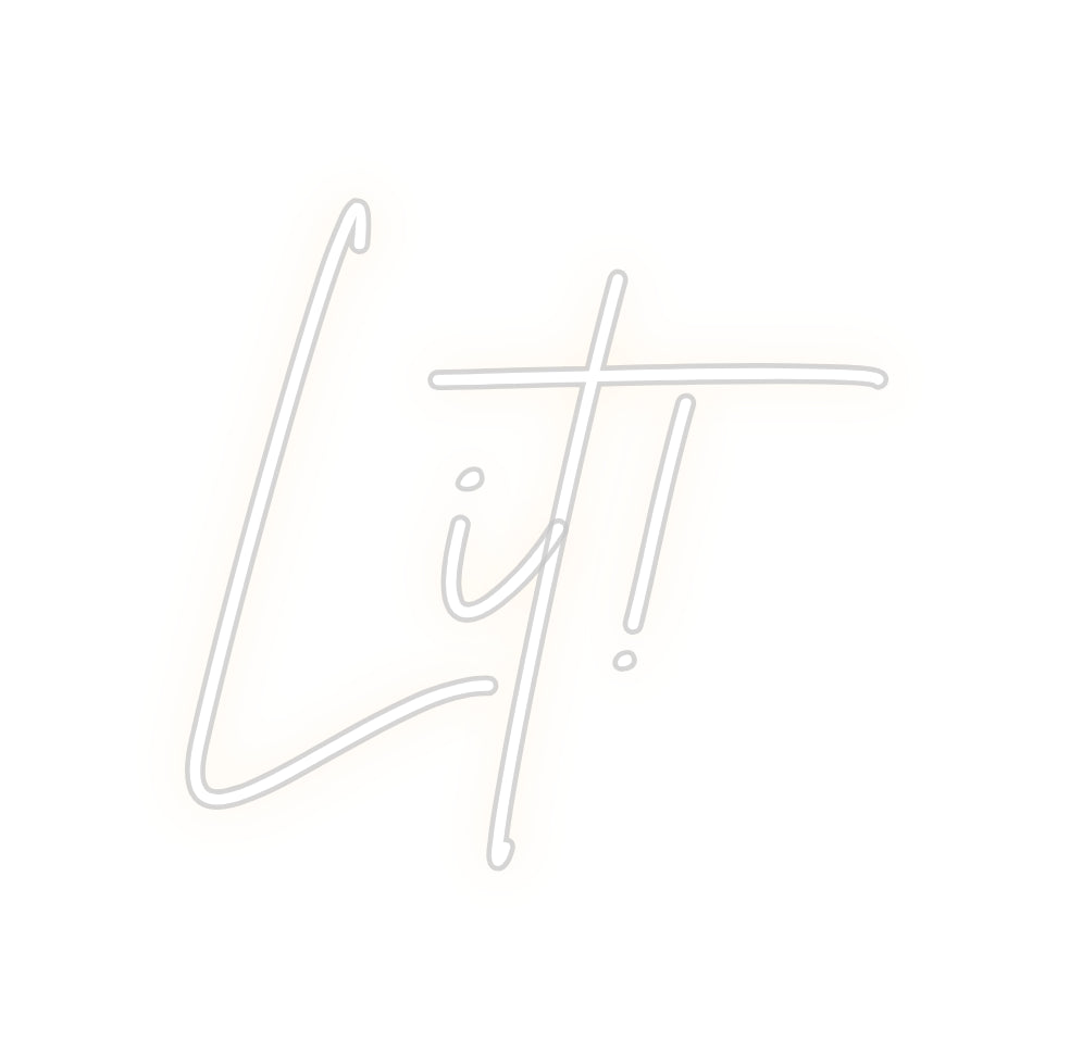 Custom Back Lit Neon Sign Online Editor Lit!