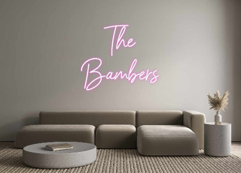 Custom Neon Sign Online Editor The
Bambers