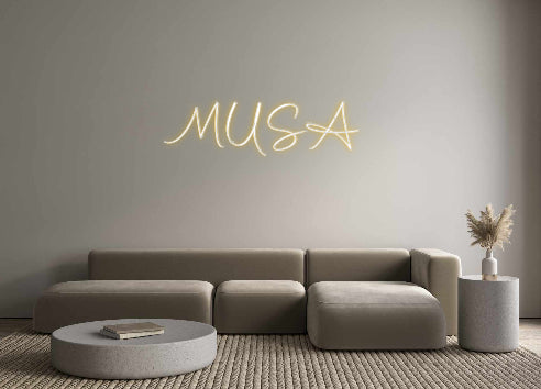 Custom Back Lit Neon Sign Online Editor MUSA