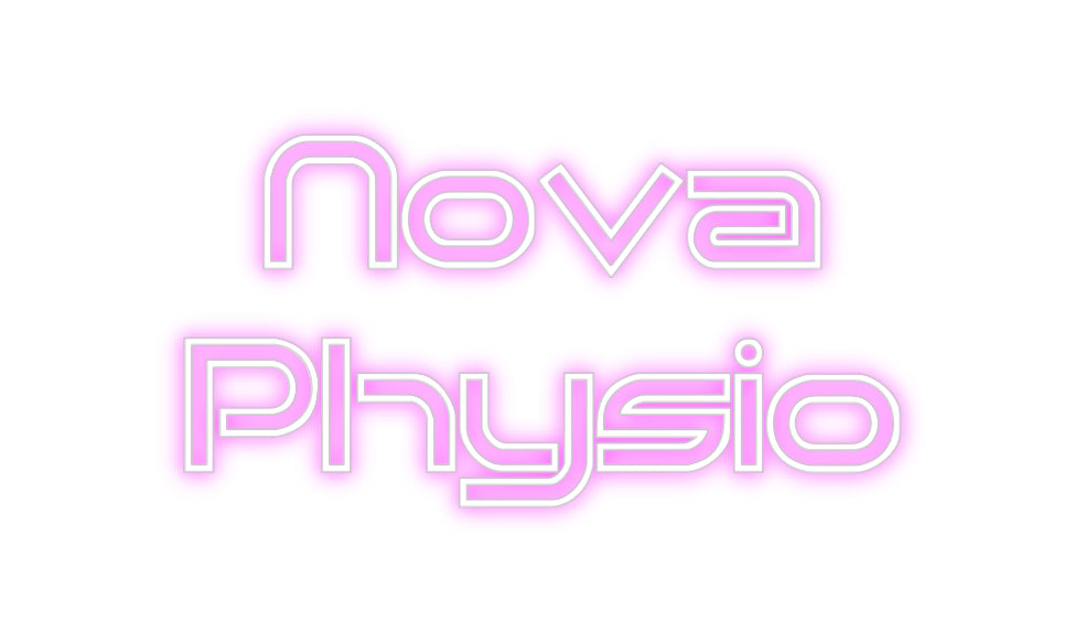 Custom Back Lit Neon Sign Online Editor Nova
Physio