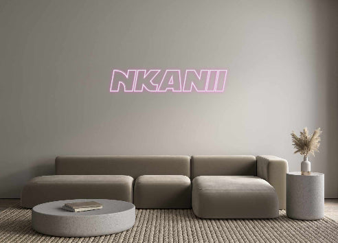Custom Neon Sign Online Editor NKanii