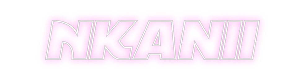 Custom Neon Sign Online Editor NKanii
