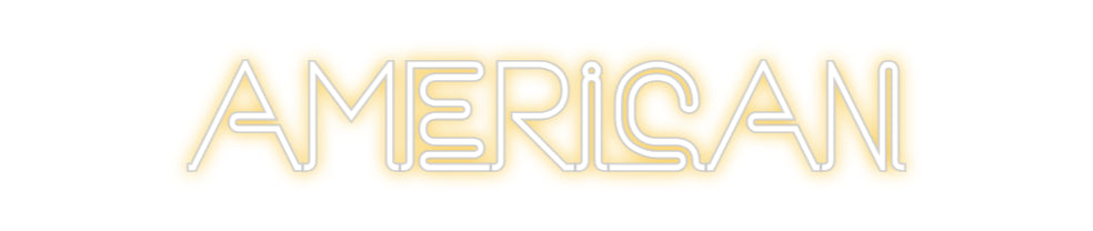 Custom Back Lit Neon Sign Online Editor American