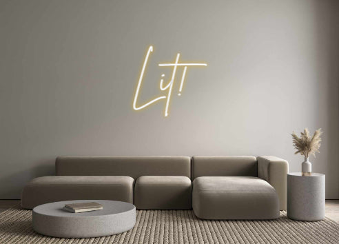Custom Back Lit Neon Sign Online Editor Lit!