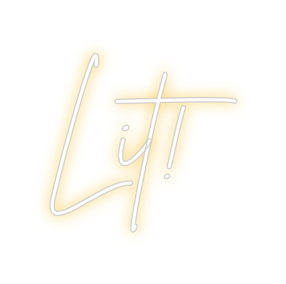 Custom Back Lit Neon Sign Online Editor Lit!