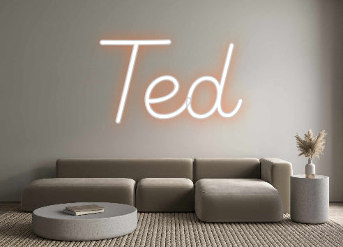 Custom Neon Sign Online Editor Ted