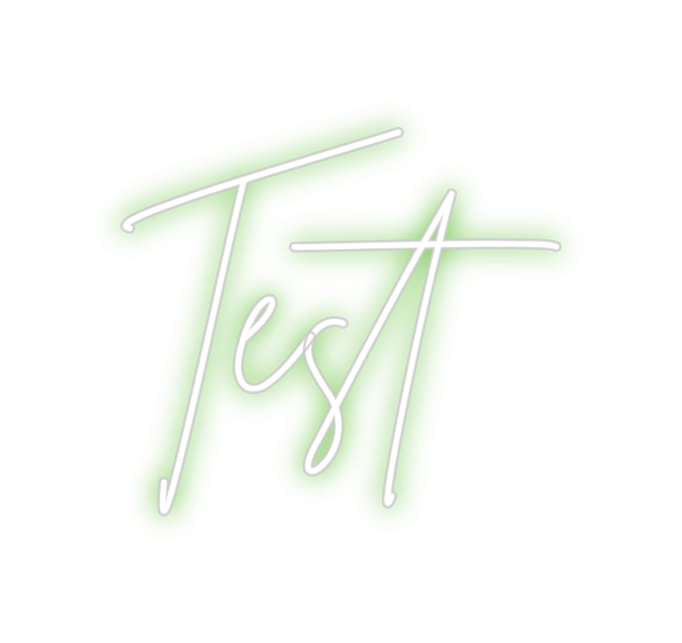 Custom Neon Sign Online Editor Test