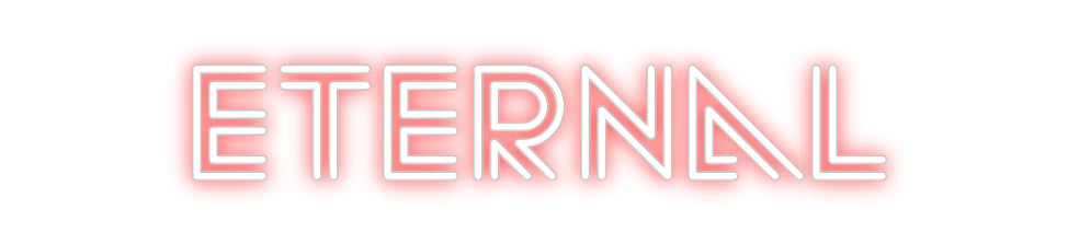Custom Back Lit Neon Sign Online Editor Eternal