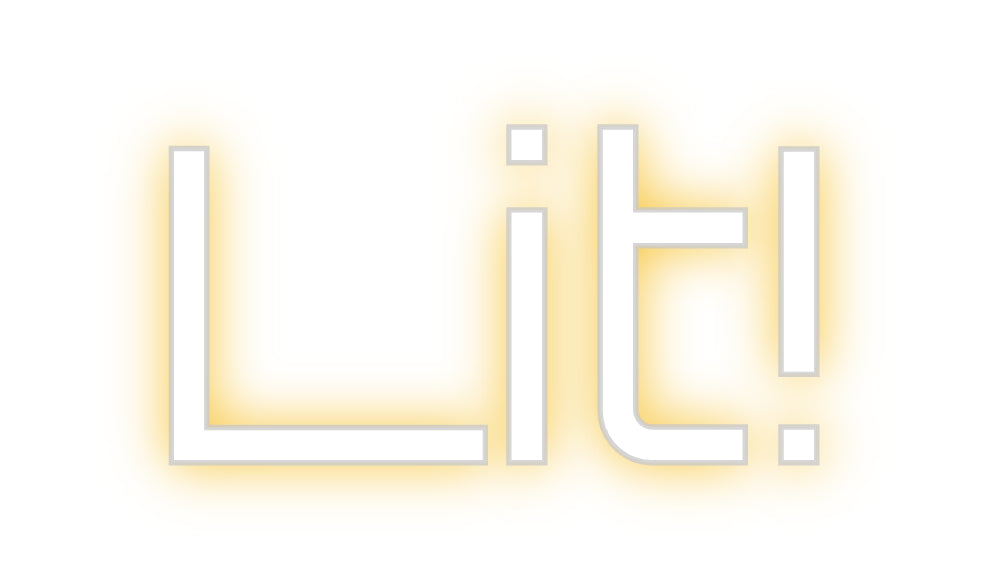 Custom Back Lit Neon Sign Online Editor Lit!
