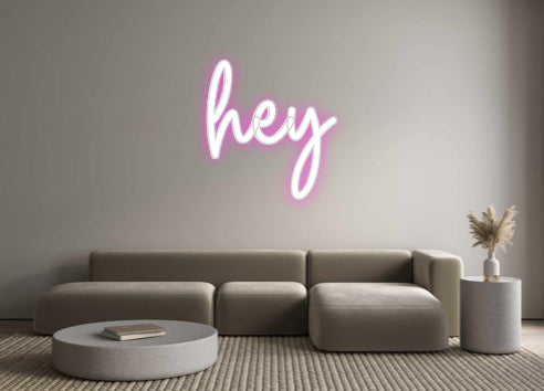 Custom Neon Sign Online Editor hey