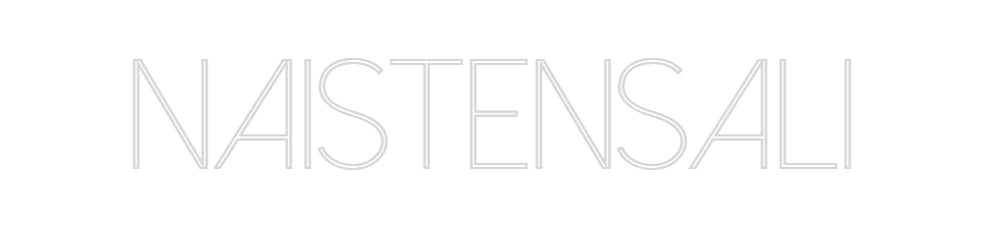 Custom Neon Sign Online Editor naistensali
