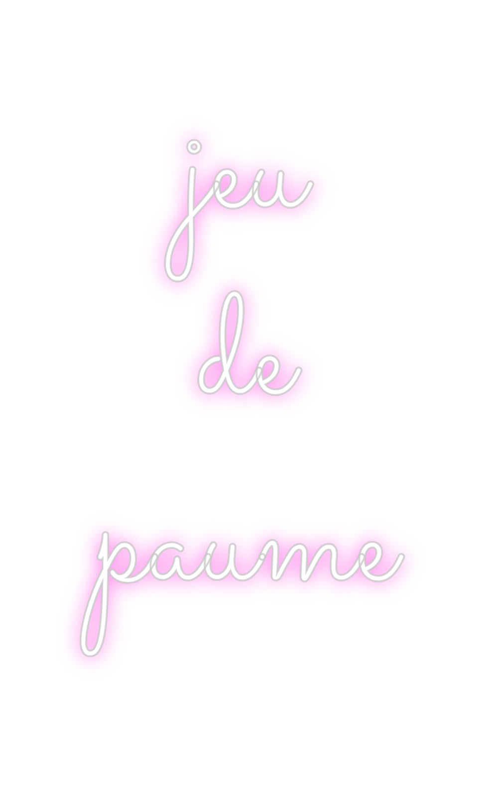 Custom Neon Sign Online Editor jeu
de
paume