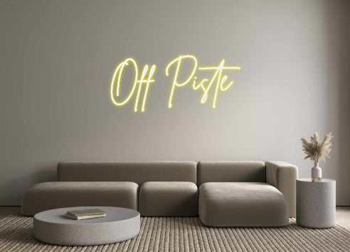 Custom Neon Sign Online Editor Off Piste