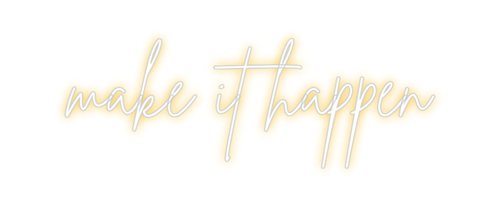 Custom Back Lit Neon Sign Online Editor make it happen