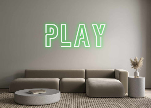 Custom Back Lit Neon Sign Online Editor play