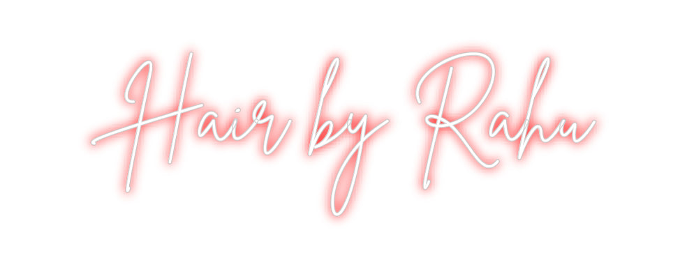 Custom Neon Sign Online Editor Hair by Rahu