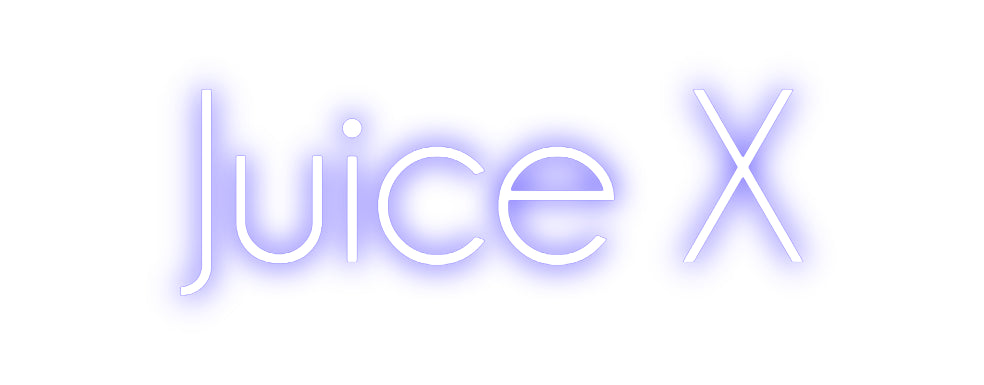 Custom Neon Sign Online Editor Juice X