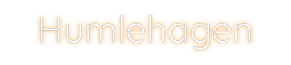 Custom Neon Sign Online Editor Humlehagen