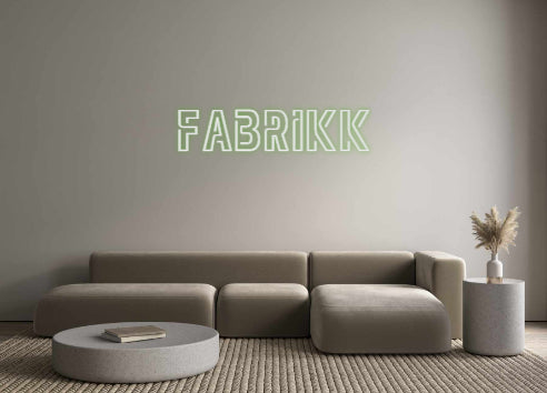Custom Neon Sign Online Editor fabrikk