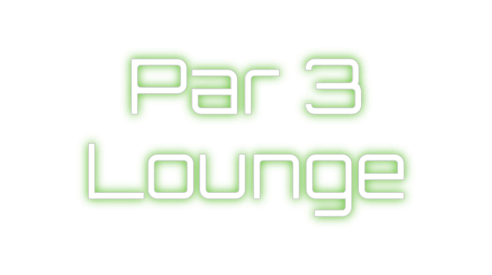 Custom Neon Sign Online Editor Par 3
Lounge