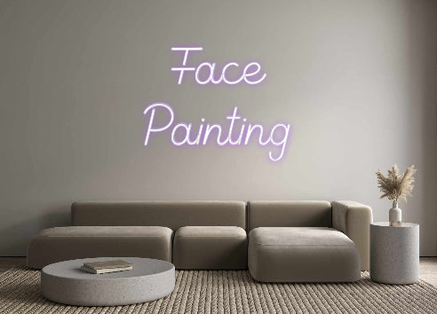 Custom Neon Sign Online Editor Face
Painting