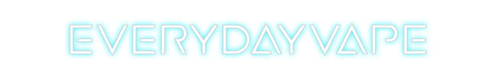 Custom Back Lit Neon Sign Online Editor EVERYDAYVAPE