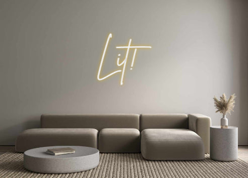Custom Back Lit Neon Sign Online Editor Lit!