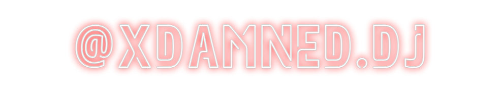 Custom Neon Sign Online Editor @XDAMNED.DJ