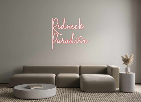 Custom Neon Sign Online Editor Redneck
Para...