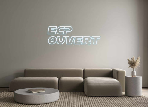 Custom Neon Sign Online Editor ECP 
ouvert
