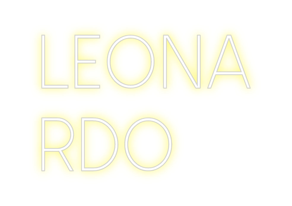 Custom Neon Sign Online Editor LEONA
RDO