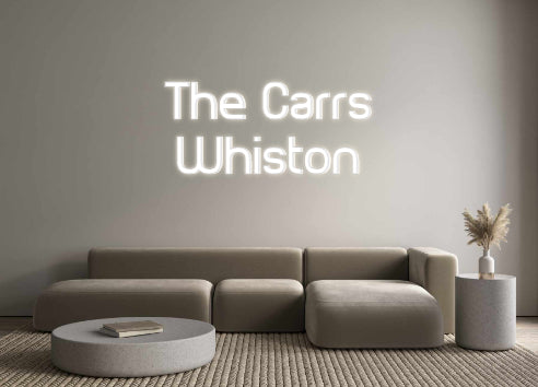 Custom Back Lit Neon Sign Online Editor The Carrs
Wh...
