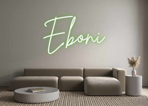Custom Neon Sign Online Editor Eboni