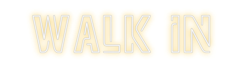 Custom Back Lit Neon Sign Online Editor WALK IN