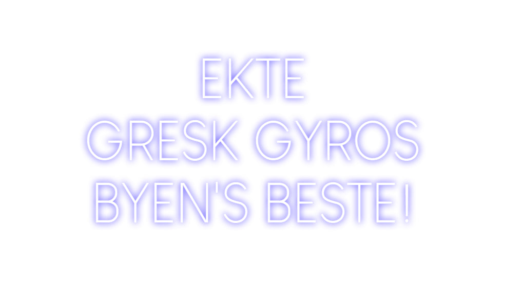 Custom Neon Sign Online Editor EKTE
GRESK G...
