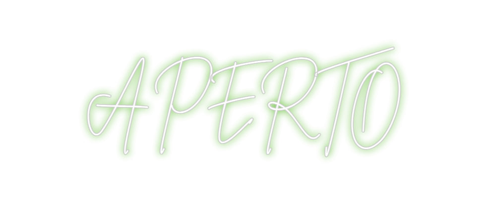 Custom Neon Sign Online Editor APERTO