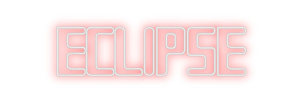 Custom Neon Sign Online Editor ECLIPSE