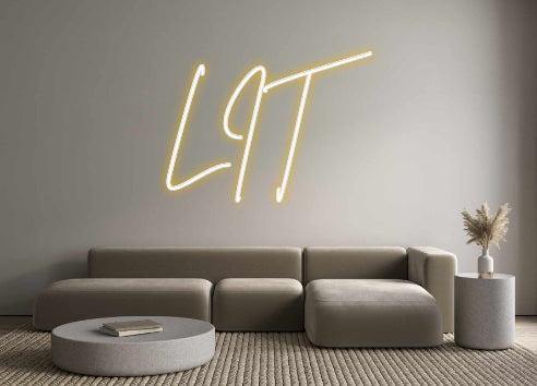 Custom Back Lit Neon Sign Online Editor LIT